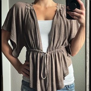 Embroidered Cardigan- S